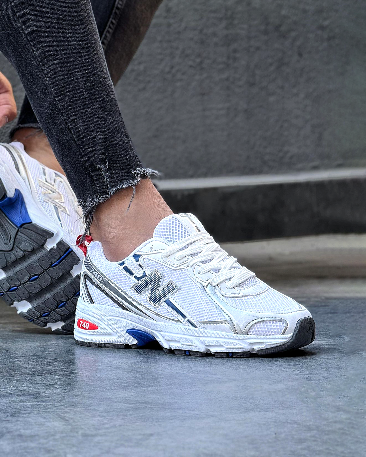 Adidasi NB-01 Albastru