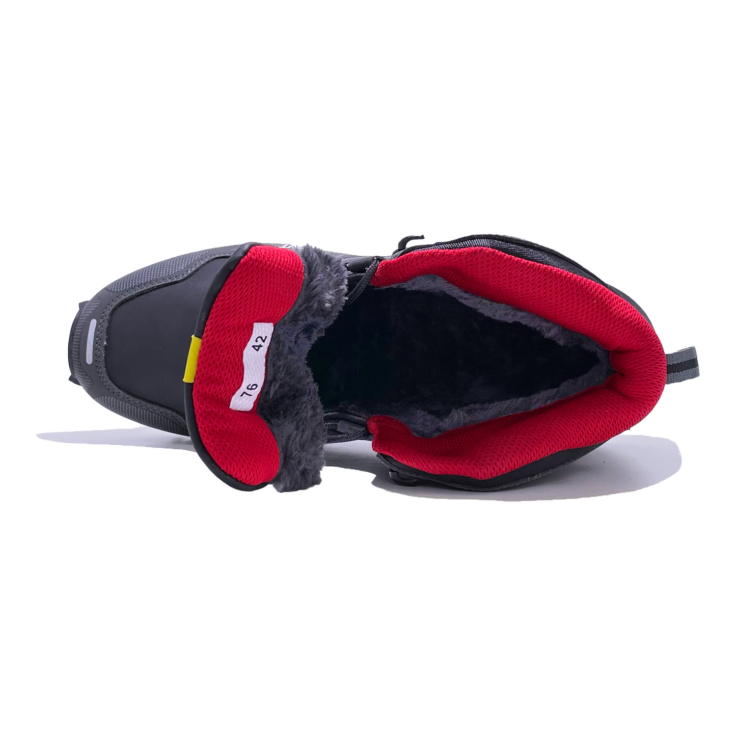 Ghete Panter PNT Negru/Rosu