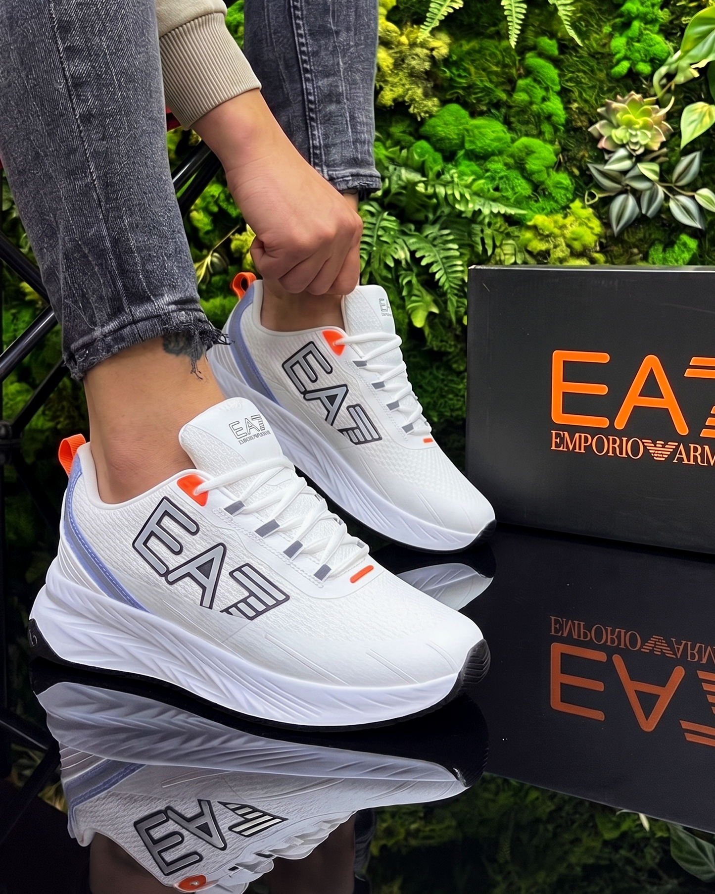 Adidasi EA-01 Alb