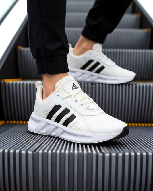 Adidasi AD-14 Alb Negru