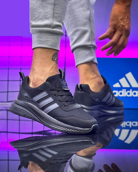 Adidasi AD-03 Negru Gri