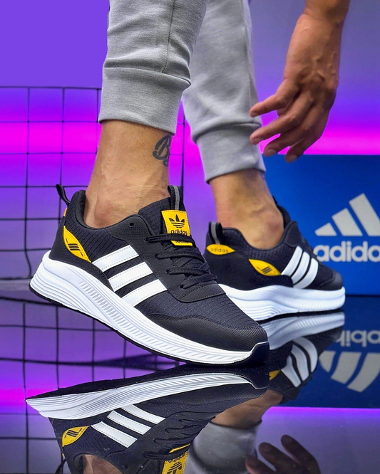 Adidasi AD-03 Negru Galben