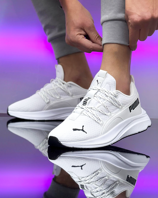 Adidasi PM-02 FLX Alb Negru